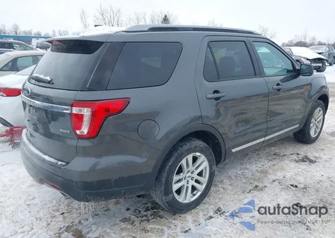 2018 Ford Explorer Xlt z USA, uszkodzony, nr VIN 1FM5K8D84JGB86645